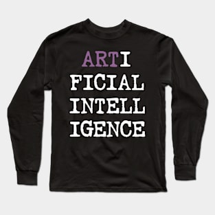 Artificial Intelligence (AI) Long Sleeve T-Shirt